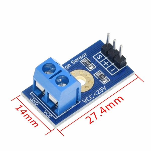 Voltage Sensor - модуль обнаружения напряжения (VCC<25В)