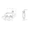 Микропереключатель с рычагом с имитацией ролика NL-5W, 5шт
