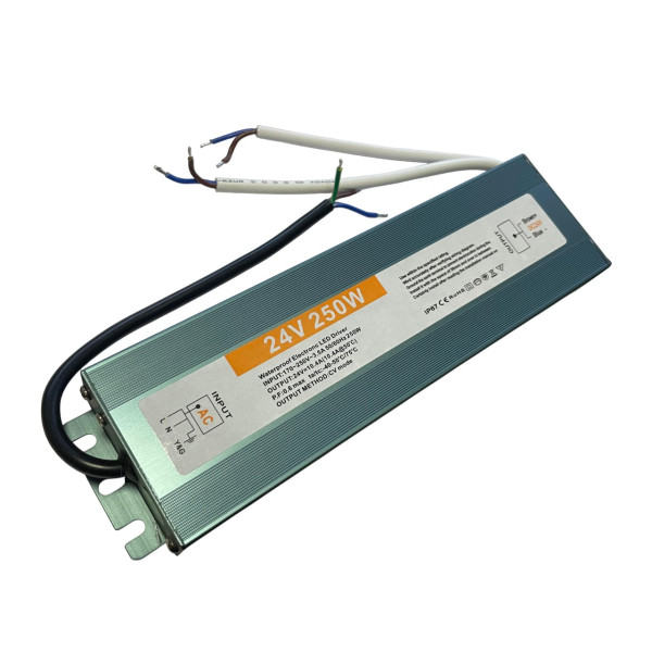 Герметичный блок питания 250Вт-24В-10.4А-IP67