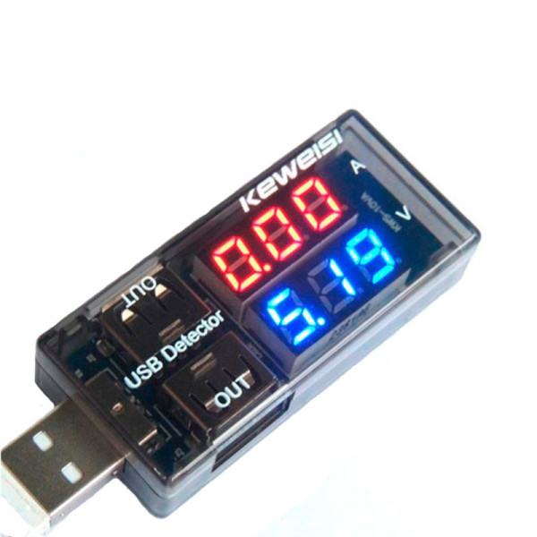 USB тестер напряжения и тока Keweisi KWS-10VA