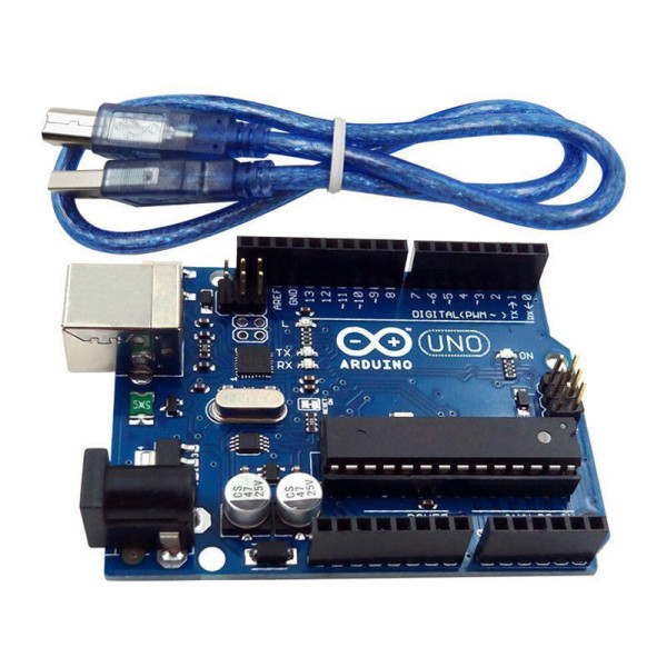 Макетная плата USB Uno R3 Atmega328P, для Arduino с кабелем