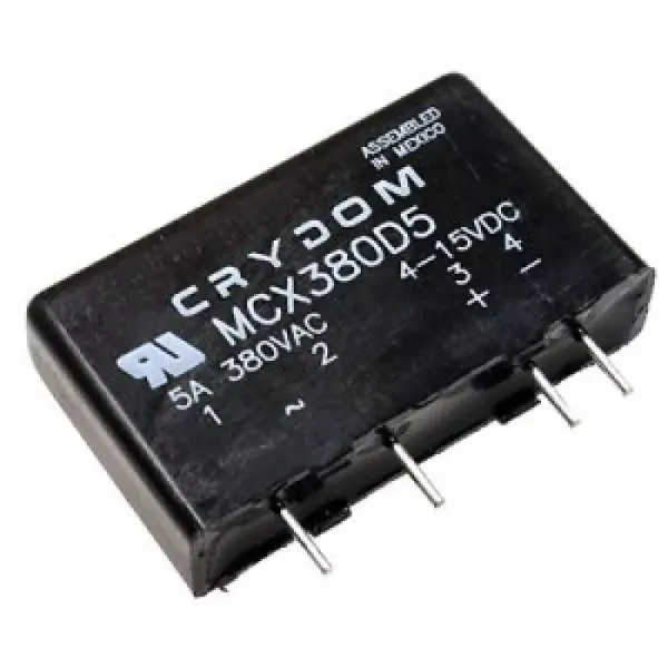 Реле MCX380D5 (4-15VDC, 5A/380VAC)