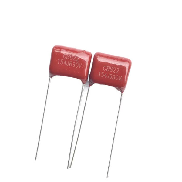 Пленочный конденсатор CBB22 154J-630V (0,15мкФ-630 вольт), 5%, 10мм