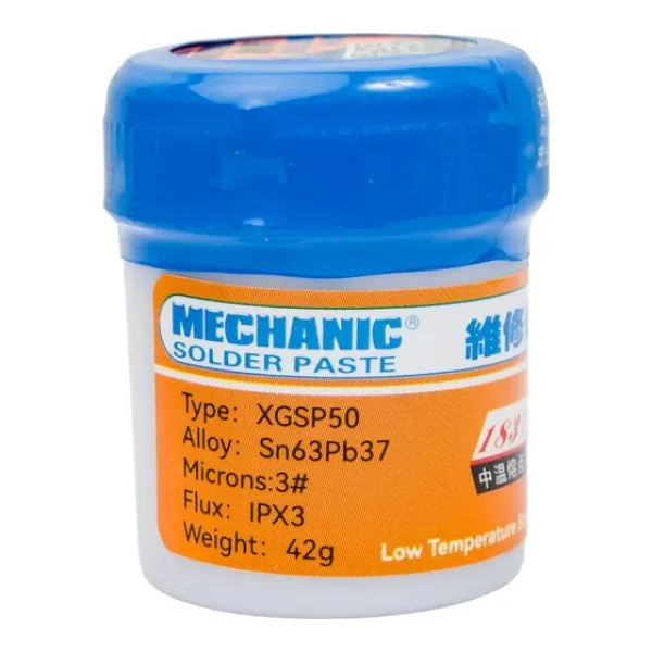 Паяльная паста MECHANIC XGSP-50 42г, 183C