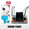 Паяльная станция SUGON T3602, 240Вт, в комплекте с двумя ручками (С115/С210), с жалами (JBC C115, JBC C210) и С115-К, С210-К