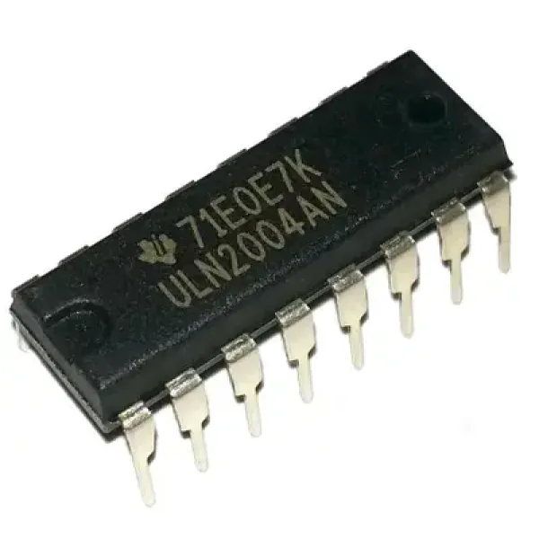Транзистор ULN2004AN 50В-500мА, корпус DIP-16, 2шт