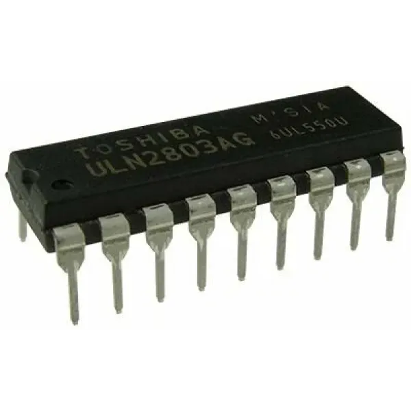 Транзистор ULN2804APG TOSHIBA, 500мА-50В, корпус DIP-18, 5шт