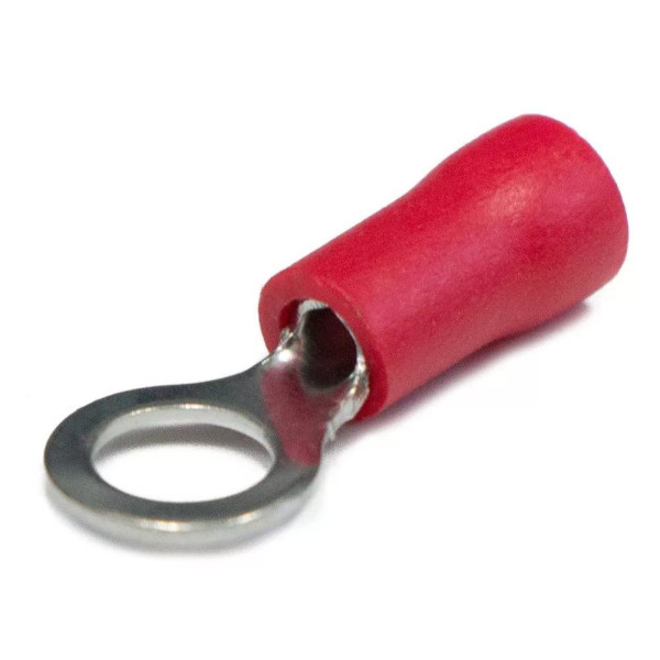 Наконечник кольцевой изолированный НКИ серии RV1,25-5 (красный цвет),10шт