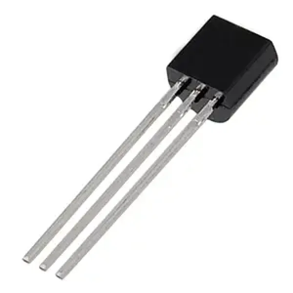 Датчик температуры DS18B20, -55...125C, в корпусе TO-92