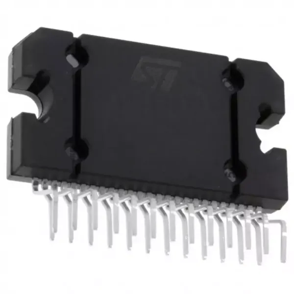 Микросхема TDA7386, УHЧ 4x28Вт (14.4В/4 Ом), мАx 4x45W, 26дБ