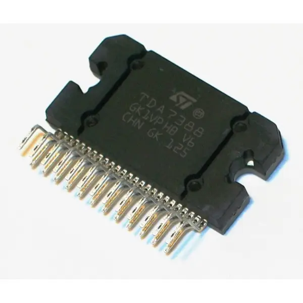 Микросхема TDA7388, корпус (FLEXIWATT-25)