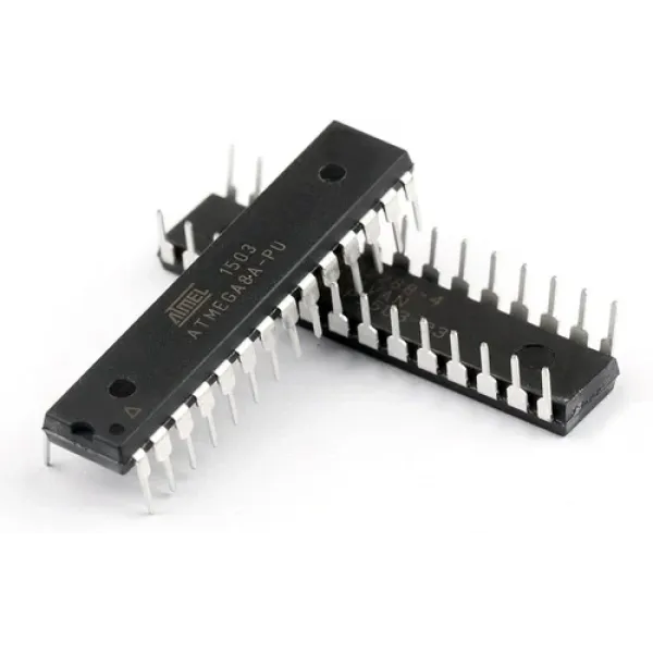 Микросхема ATmega8A-PU 8-Бит, AVR, 16МГц, 8КБ Flash, корпус DIP28,2шт