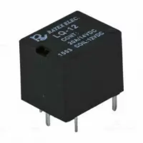 LU-12, Реле: электромагнитное, SPDT, Uобмотки: 12ВDC, 3A/120ВAC, 3A/24ВDC, 1шт